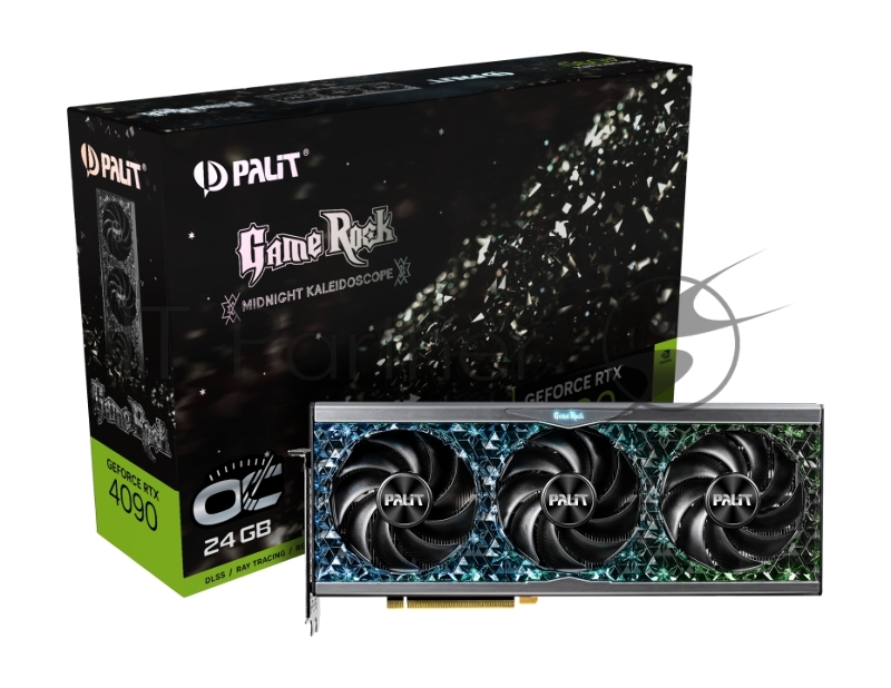 Видеокарта Palit GeForce RTX 4090 GameRock 24Gb 384bit GDDR6X