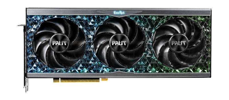 Видеокарта Palit GeForce RTX 4090 GameRock 24Gb 384bit GDDR6X