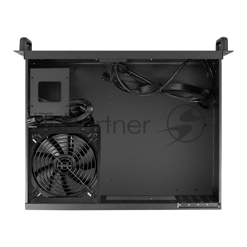 Серверный корпус ExeGate Pro 2U350-33, RM 19, высота 2U, глубина 350, БП 800RADS, 2*USB+1* USB3.0