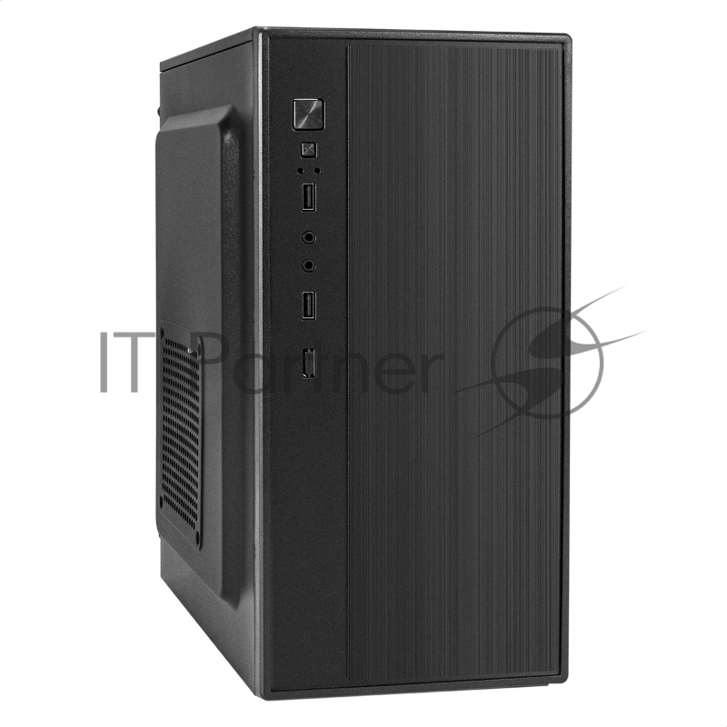 Корпус Minitower ExeGate BAA-408-AAA450 (mATX, БП AAA450 с вент. 8см, 2*USB, HD Audio, черный)