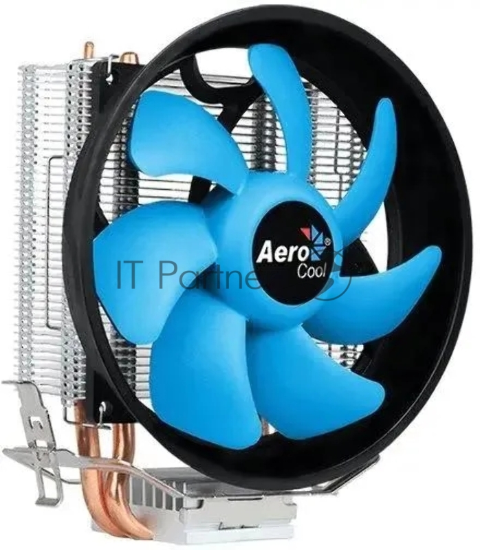 Кулер для процессора AeroCool / Formula Verkho 2 Plus PWM серебристый, 120 мм, алюминиймедь, 2000 об/мин, 26.7 дБ, 4 pin, 115 Вт, 140 мм