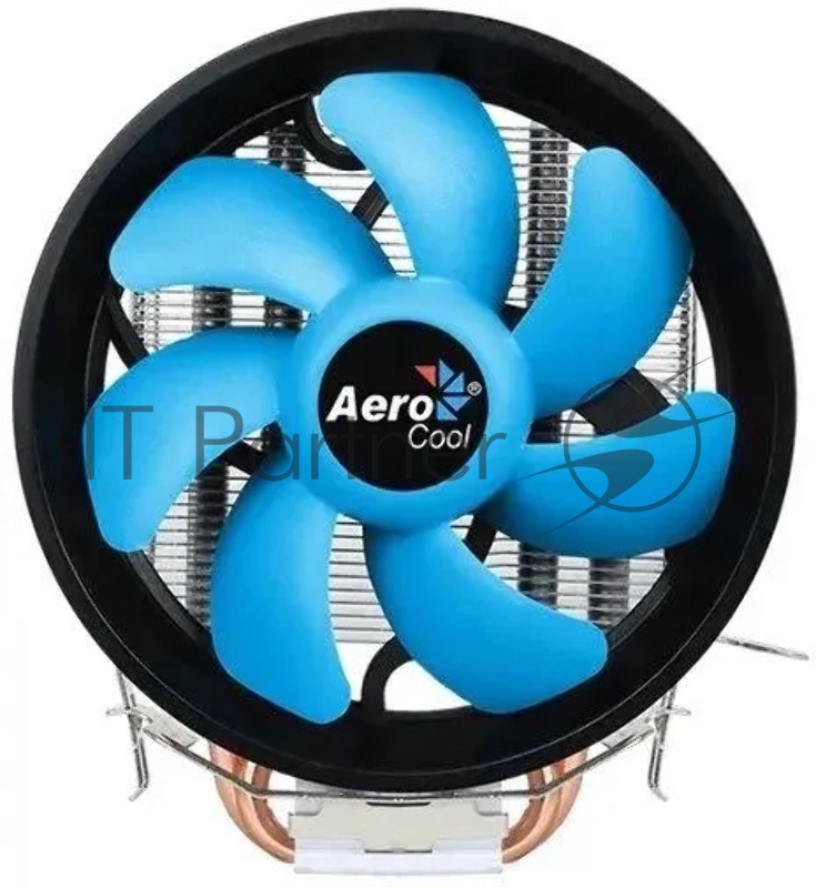 Кулер для процессора AeroCool / Formula Verkho 2 Plus PWM серебристый, 120 мм, алюминиймедь, 2000 об/мин, 26.7 дБ, 4 pin, 115 Вт, 140 мм