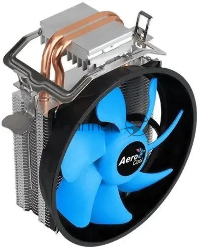Кулер для процессора AeroCool / Formula Verkho 2 Plus PWM серебристый, 120 мм, алюминиймедь, 2000 об/мин, 26.7 дБ, 4 pin, 115 Вт, 140 мм