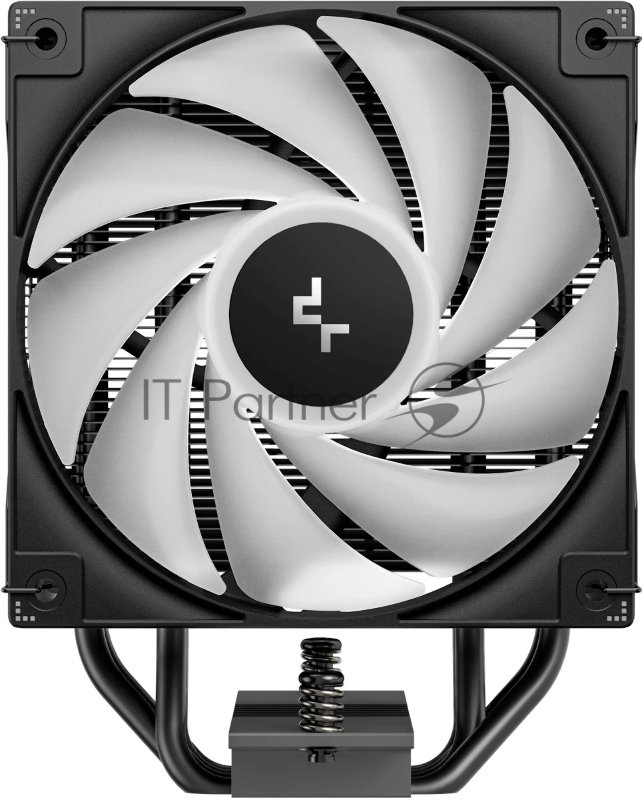Кулер для процессора DEEPCOOL AG400 BK ARGB V2 черный 120мм алюминий+медь 2100rpm 31.6db 4-pin 220W 154мм