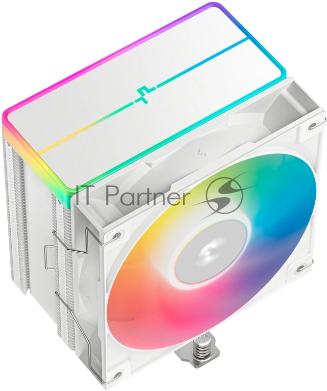 Кулер для процессора DEEPCOOL AG500 WH ARGB V2 белый 120мм алюминий+медь 1850rpm 29.4db 4-pin 240W 155мм