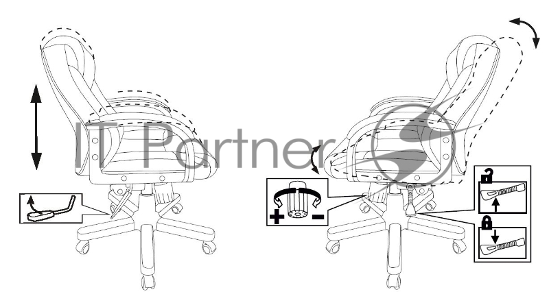 Кресло руководителя Бюрократ T-9932W-LOW-Eco черный эко.кожа низк.спин. крестов. металл/дерево
