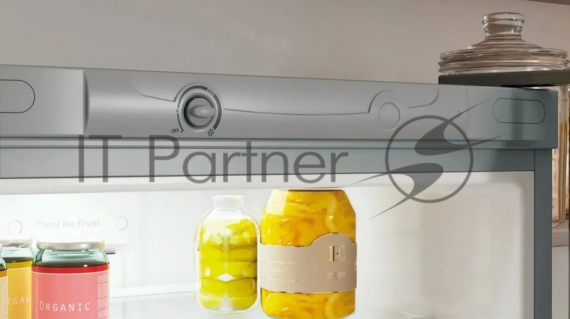 Холодильник Indesit ITS 4180 G серебристый двухкамерный 220/78л морозилка снизу, No Frost