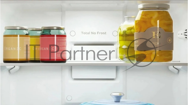 Холодильник Indesit ITS 4180 G серебристый двухкамерный 220/78л морозилка снизу, No Frost