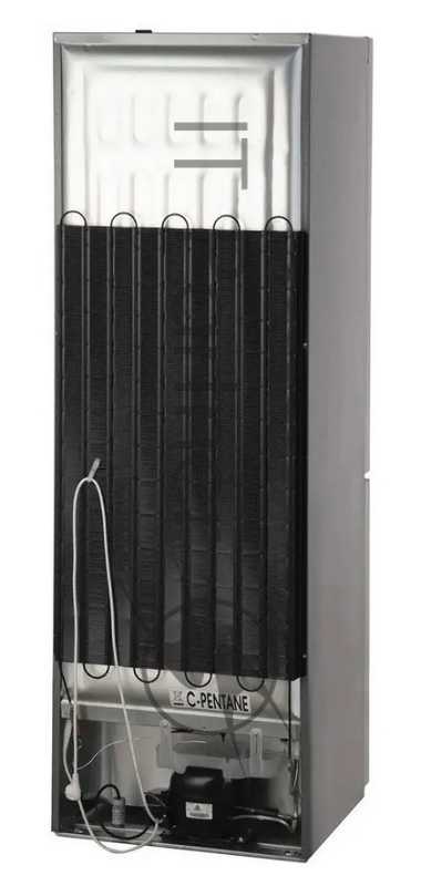 Холодильник Indesit ITS 4180 G серебристый двухкамерный 220/78л морозилка снизу, No Frost