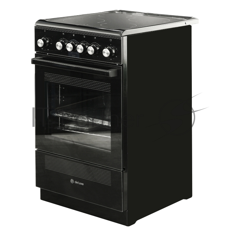 Стеклокерамическая плита De Luxe 506004.13эс-001 черный