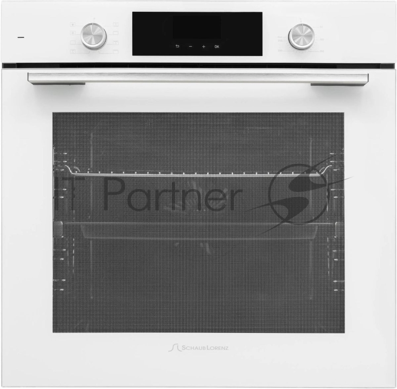Духовой шкаф Schaub Lorenz SLB EL6418, белый стекло