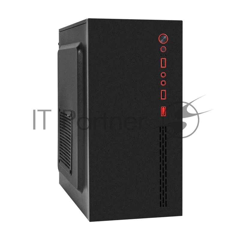 Корпус Minitower ExeGate BAA-403 (mATX, без БП, 2*USB, HD Audio, черный)