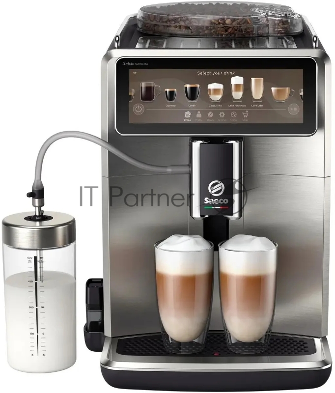 Кофемашина Saeco SM8885/00 1500Вт серебристый