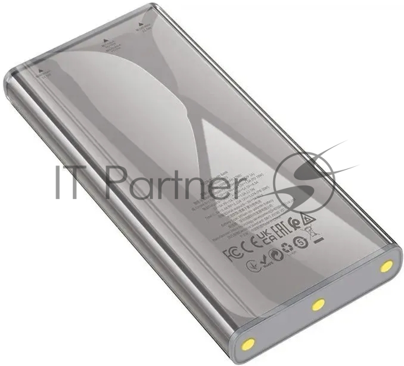 Мобильный аккумулятор Hoco J103 Discovery edition 10000mAh QC/PD 22.5W 5A 2xUSB-A/USB-C серый (J103 DISCOVERY EDITION GRAY)