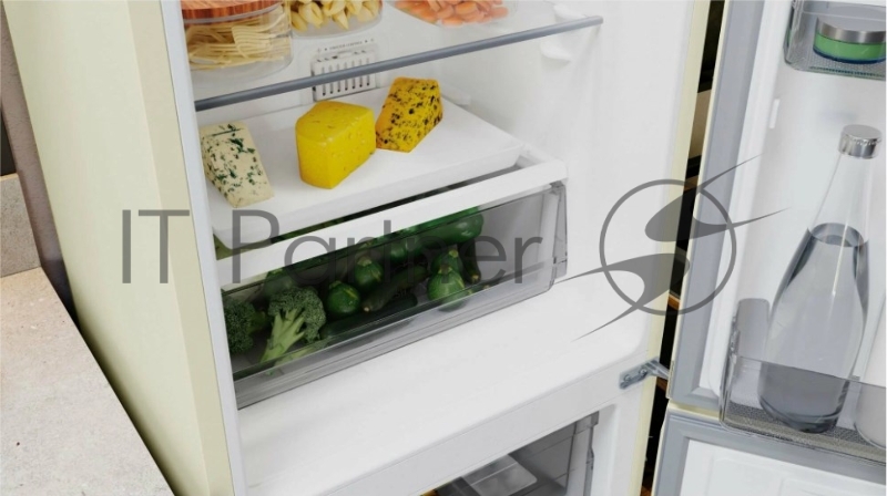 Холодильник Hotpoint HT 4200 AB мраморный двухкамерный 247/78 л морозилка снизу, No Frost