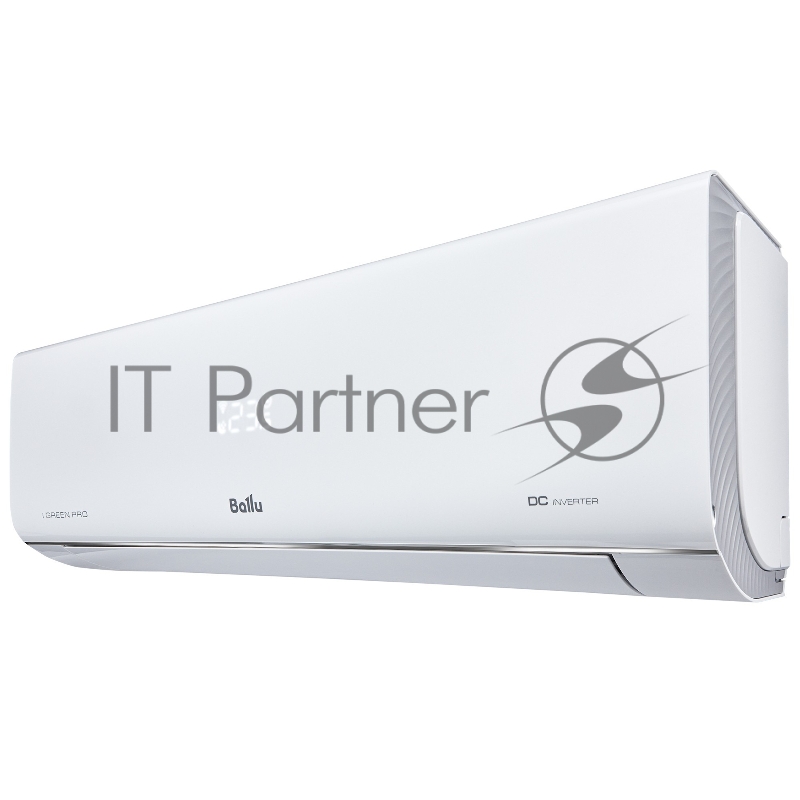 Внутренний блок сплит-системы Ballu iGreen Pro DC BSAGI/in-24HN8_V4 инвертор, 24000 BTU, 70 м², 32 дБ, охлаждение, обогрев, осушение, белый