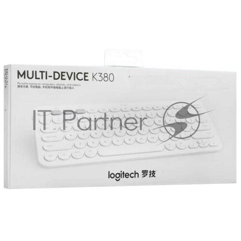 Клавиатура Logitech K380, белый 920-009163