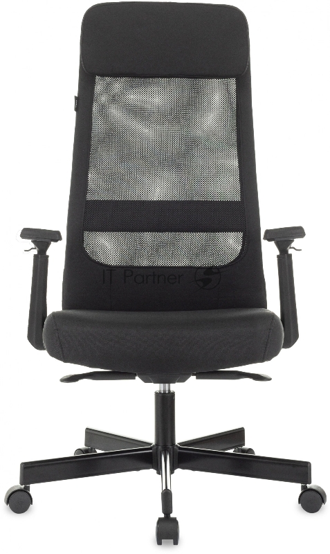 Кресло руководителя Бюрократ T-995 черный TW-01 сетка/ткань крестов. металл черный