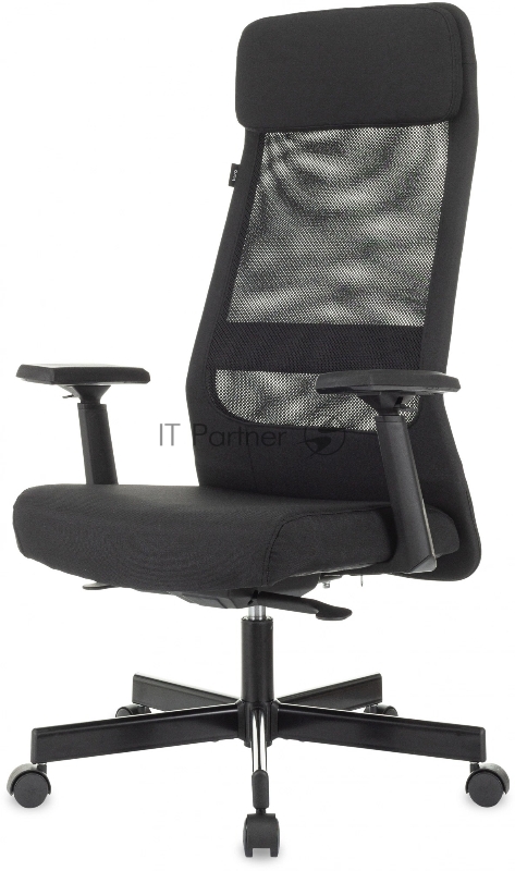 Кресло руководителя Бюрократ T-995 черный TW-01 сетка/ткань крестов. металл черный