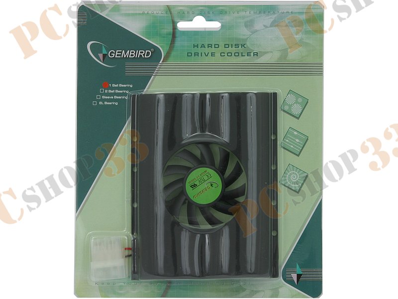Кулер для жесткого диска Gembird HD-A2 1 вентилятор