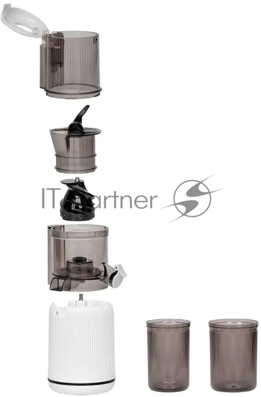 Соковыжималка шнековая Scarlett SC-JE50S63 400Вт рез.сок.:600мл. белый