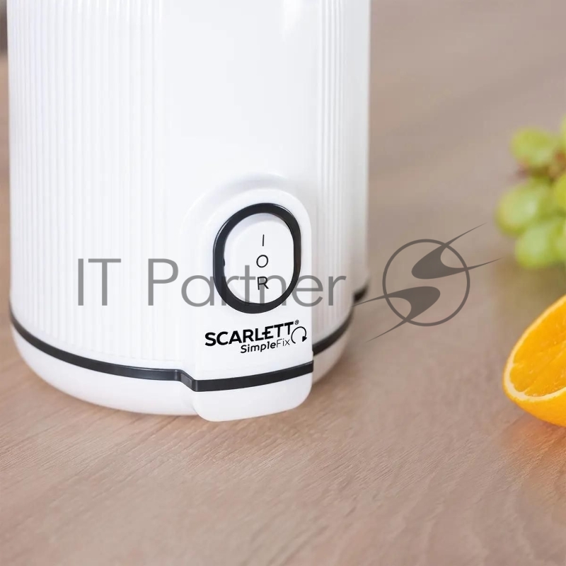 Соковыжималка шнековая Scarlett SC-JE50S63 400Вт рез.сок.:600мл. белый