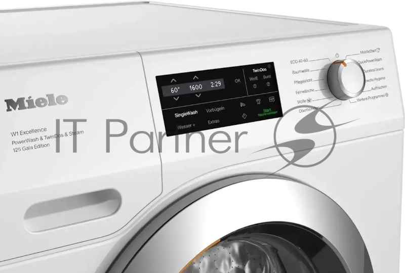 Стиральная машина Miele WEI895 WCS 125 класс: A загр.фронтальная макс.:9кг белый инвертер