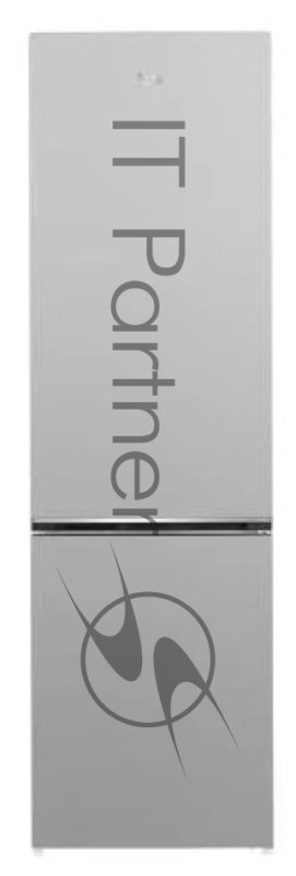 Холодильник Beko B1RCNK402S серебристый двухкамерный 257/100л морозилка снизу No Frost