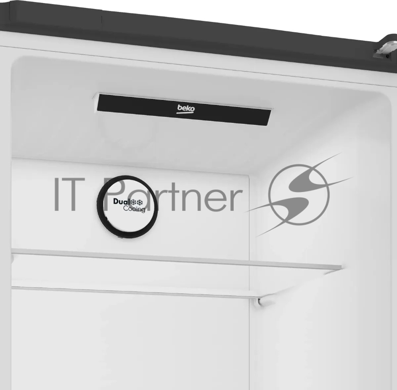 Холодильник Beko B3R0CNK362HG серый, двухкамерный, 220/100л, морозилка снизу No Frost