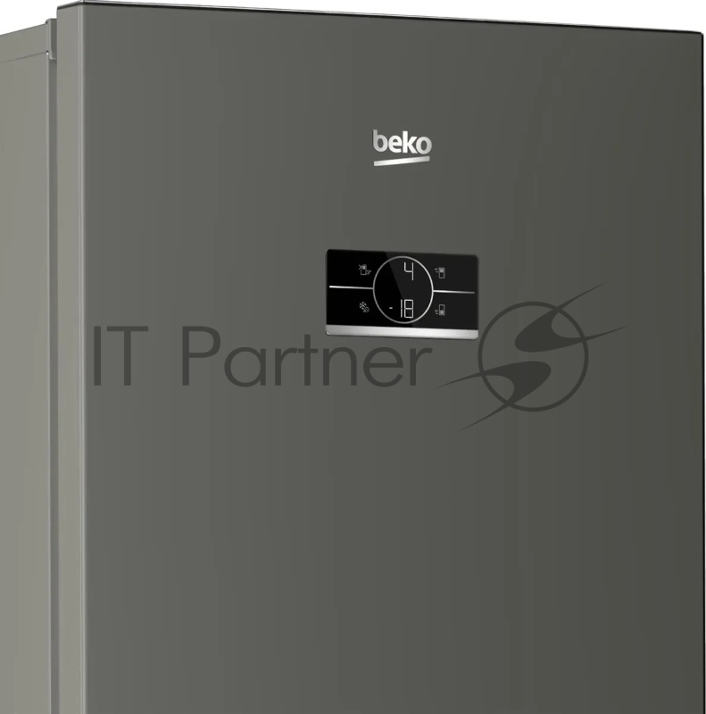 Холодильник Beko B3R0CNK362HG серый, двухкамерный, 220/100л, морозилка снизу No Frost