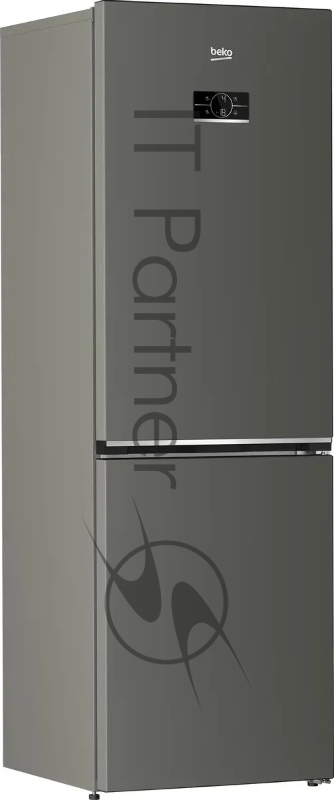 Холодильник Beko B3R0CNK362HG серый, двухкамерный, 220/100л, морозилка снизу No Frost
