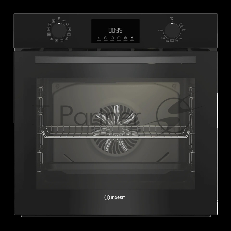 Электрический духовой шкаф Indesit IBFTE 3844 BL черный