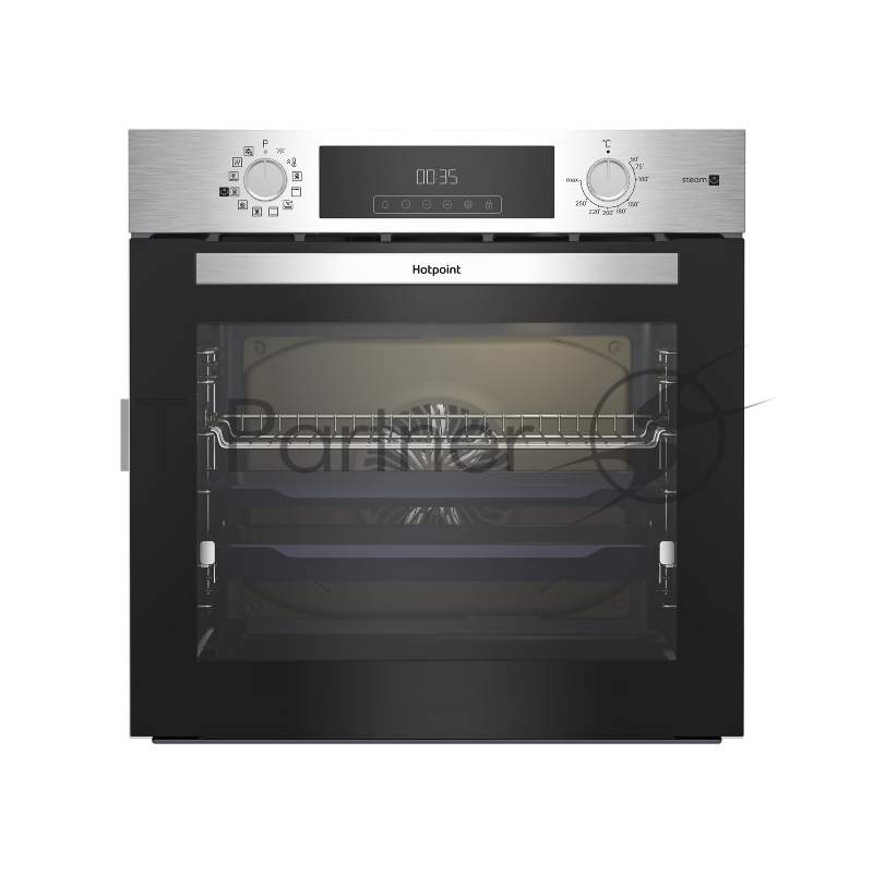 Электрический духовой шкаф Hotpoint HSTF 1231 JSAH IX серебристый