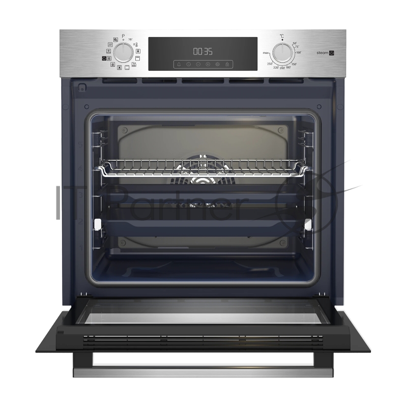 Электрический духовой шкаф Hotpoint HSTF 1231 JSAH IX серебристый