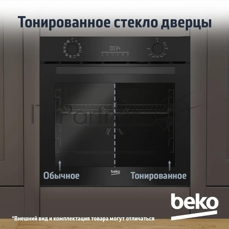 Электрический духовой шкаф Beko BBIM18300SG, черный