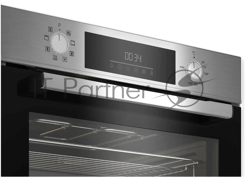 Электрический духовой шкаф Beko BBCM12300X, нержавеющая сталь