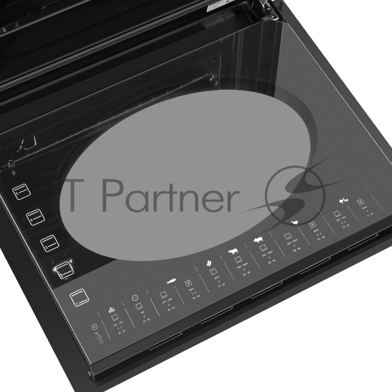 Шкаф духовой газоэлектрический Maunfeld EOGC604RBG.MT Slim