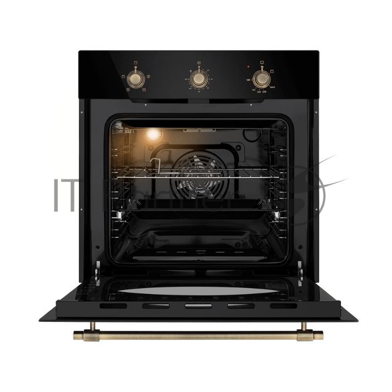 Шкаф духовой газоэлектрический Maunfeld EOGC604RBG.MT Slim