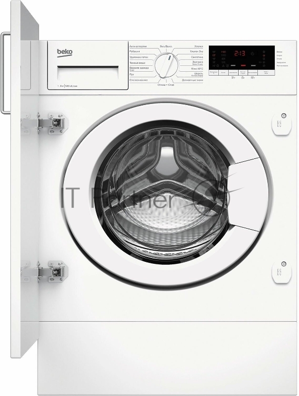 Встраиваемая стиральная машина Beko WITV 8713 XWG белый