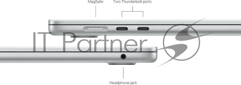 Ноутбук APPLE MacBook Air 15 A3114 серебристый (M3/16Gb/512Gb SSD/MacOS) (Z1GE0001R) нужен переходник на EU