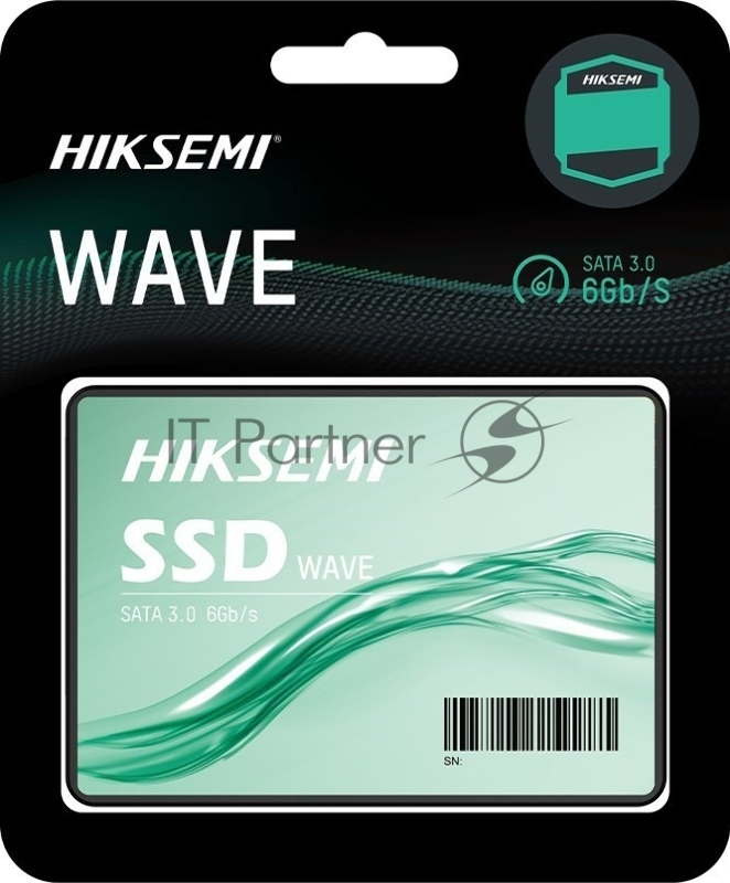 Твердотельный накопитель SSD HIKSEMI Wave(S) 120Gb HS-SSD-WAVE(S) 120G 2.5 (SATA3, up to 460/360MBs, 3D NAND, 40TBW)