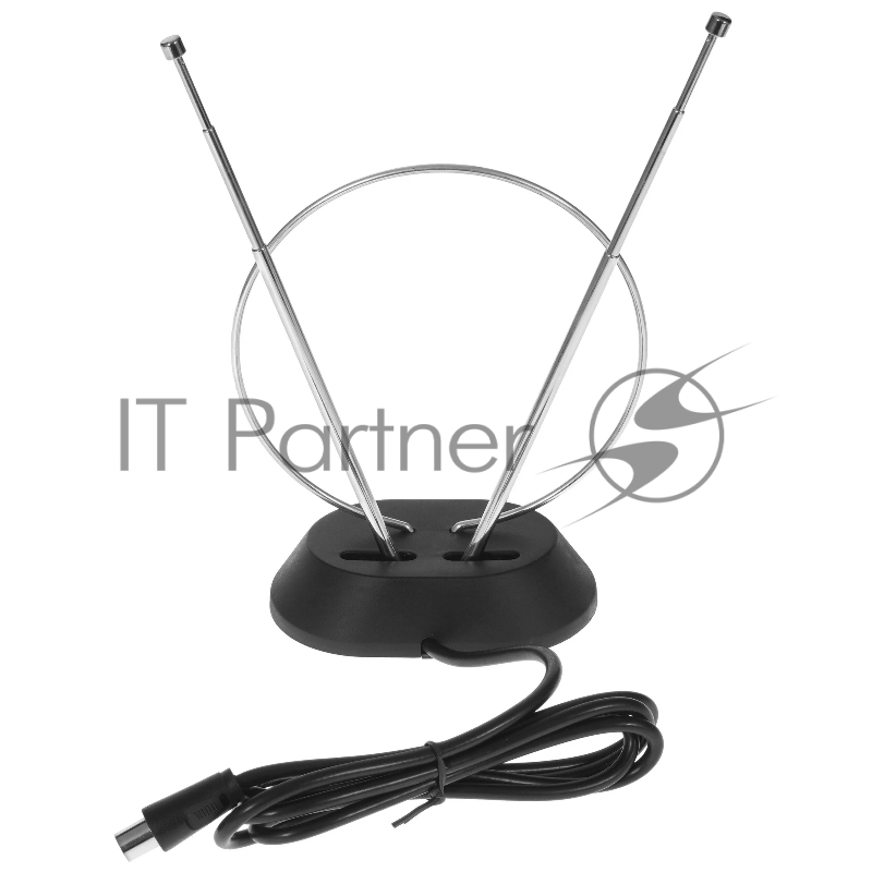 Телевизионная антенна Harper ADVB-2111 (комнатная, пассивнаяDVB-T2 VHF / UHF (174–230 MHz, 470-862 MHz) 20 dB 75 3dB 1 м)