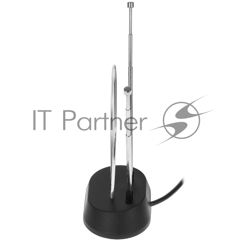 Телевизионная антенна Harper ADVB-2111 (комнатная, пассивнаяDVB-T2 VHF / UHF (174–230 MHz, 470-862 MHz) 20 dB 75 3dB 1 м)