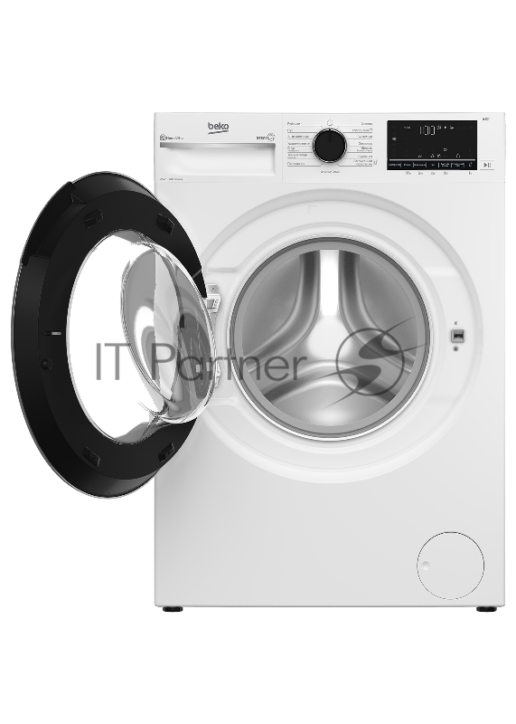 Стиральная машина Beko B3WFR57H2W белый, загрузка фронтальная 7.5 кг, 1200 об/мин., класс: А