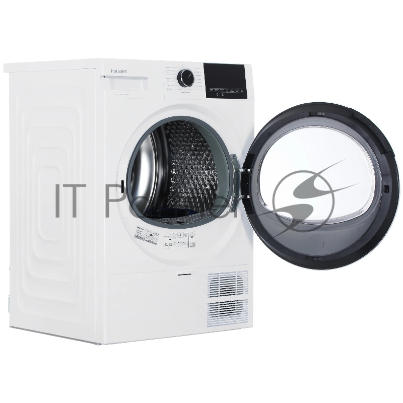 Сушильная машина Hotpoint TDH 99V W кл.энер.:A++ макс.загр.:9кг белый/черный
