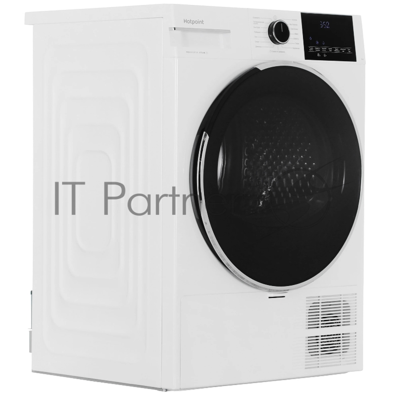 Сушильная машина Hotpoint TDH 99V W кл.энер.:A++ макс.загр.:9кг белый/черный