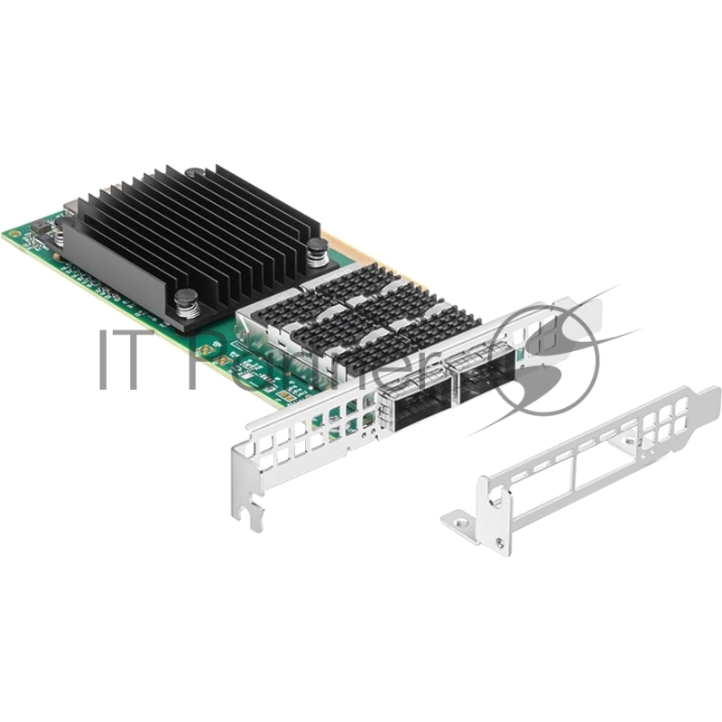 Сетевая карта MELLANOX ConnectX-6 Dx EN adapter card, 100GbE, Dual-port QSFP56, PCIe 4.0 x16, No Crypto, Tall Bracket