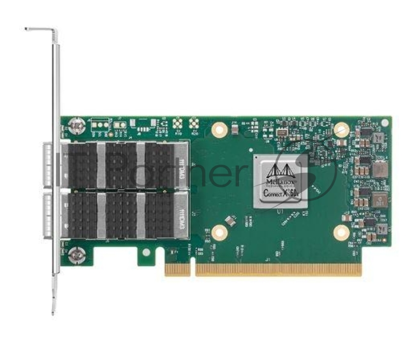 Сетевая карта MELLANOX ConnectX-6 Dx EN adapter card, 100GbE, Dual-port QSFP56, PCIe 4.0 x16, No Crypto, Tall Bracket