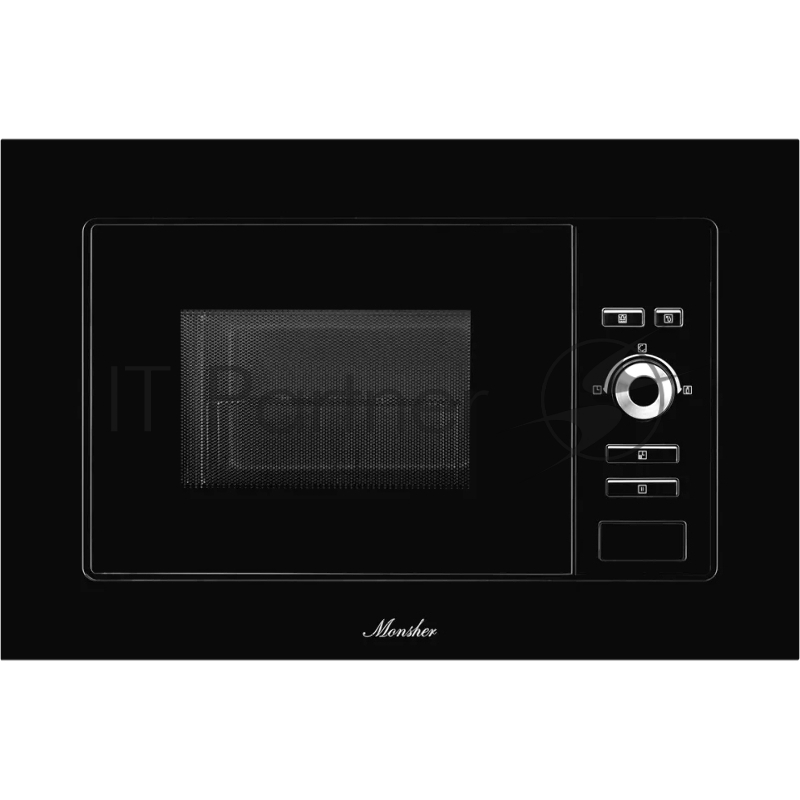 Встраиваемая микроволновая печь Monsher MMH 201 B, 59.3х38.5х31.3 см, мощность микроволновой печи 800-1250 Вт, мощность гриля 1000 Вт, 5 уровней мощности, электронное управление, многофункциональный дисплей, режим Микроволны/Гриль/Комби, автоменю8 пр