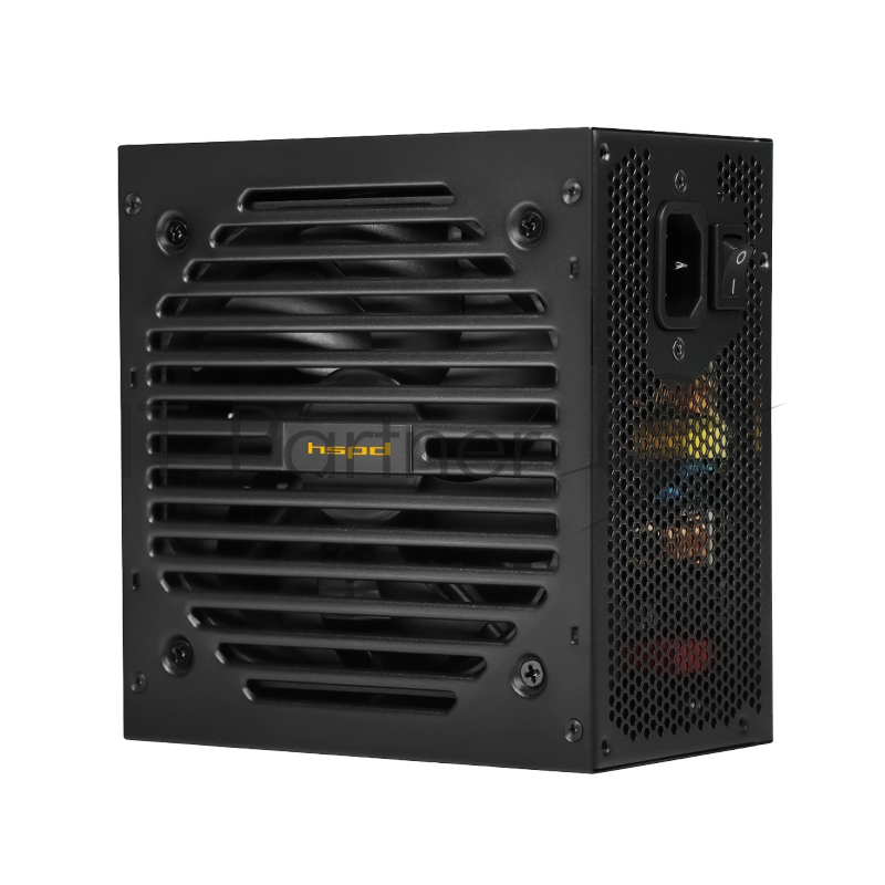 Блок питания Power Supply HSPD, 700W 80+ Bronze (ATX, 2.31, Semi-modular, 1x24(20+4)pin 550mm, 1xCPU*2 8(4+4)pin 600+150mm, 1xPCIe*2 8(6+2)pin 500+150mm, 2xSATA*3 400+150+150mm, 1xMOLEX4pin*3+FDD 400+150+150+150mm , Active, 120x120mm, 150x140x86mm, A